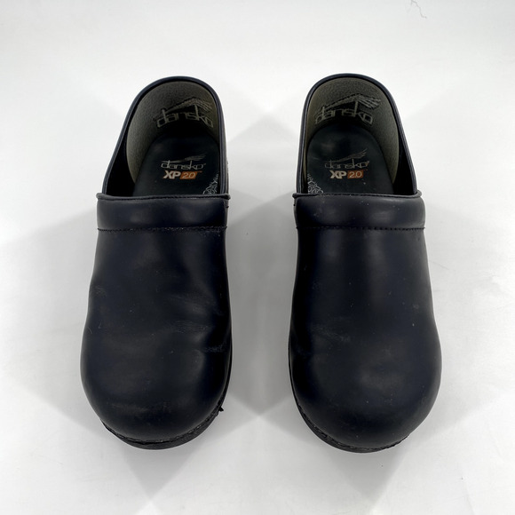 Dansko XP 2.0 Professional Womens Black Leather Clogs Sz 41/10.5-11 Nursing Chef - Picture 7 of 9